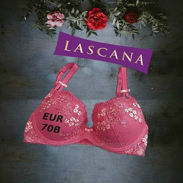  Lascana eur 70d/ на b бюстгальтер поролон косточка  пуш ап 