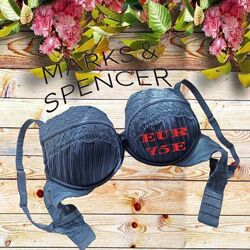 Marks&Spencer EUR 75E Бюстгальтер  поролон косточка серый 