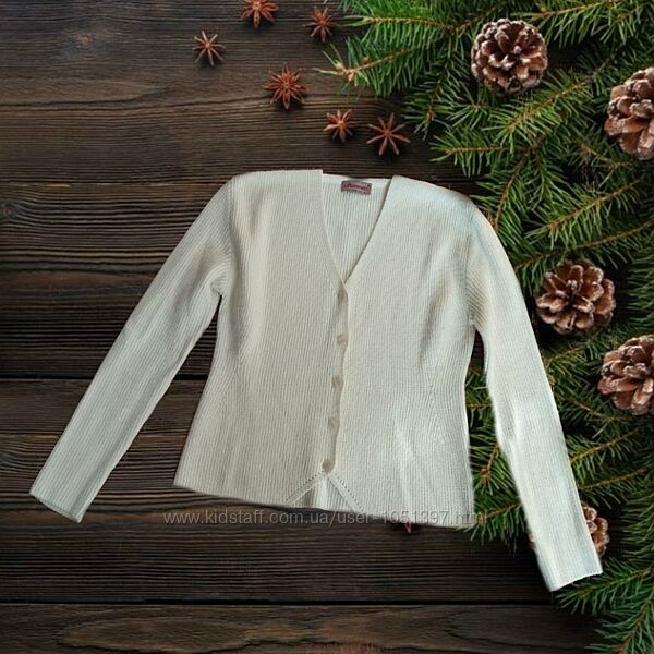 Теплый женский кардиган полушерсть 48 