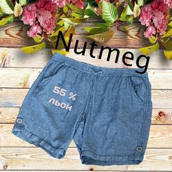 Nutmeg Льняные женские шорты под джинс 18 на 52