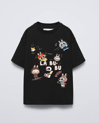 Футболка з labubu на дівчинку від 5 до 14 років