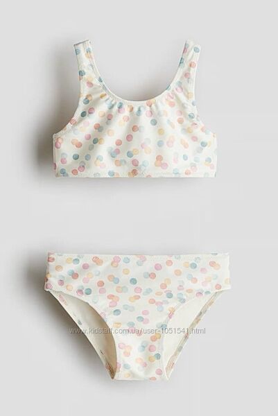 Купальники в горошок від h&m від 110 до 140 см