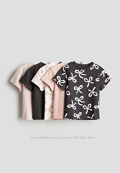 Футболки з бантиками від h&m от 110 до 140 см