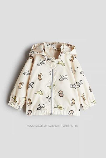 Куртка вітровка собачки від h&m ріст від 80 до 98 см