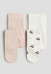 Колготи для малюків від h&m від 74 см до 104 см уп 2 шт