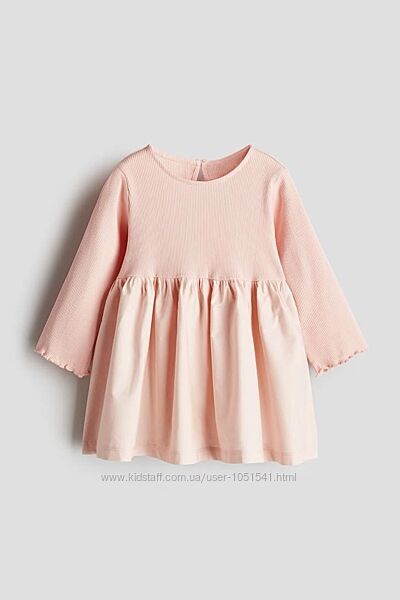 Святкові сукні персиковий колір від h&m ріст від 80 до 104 см