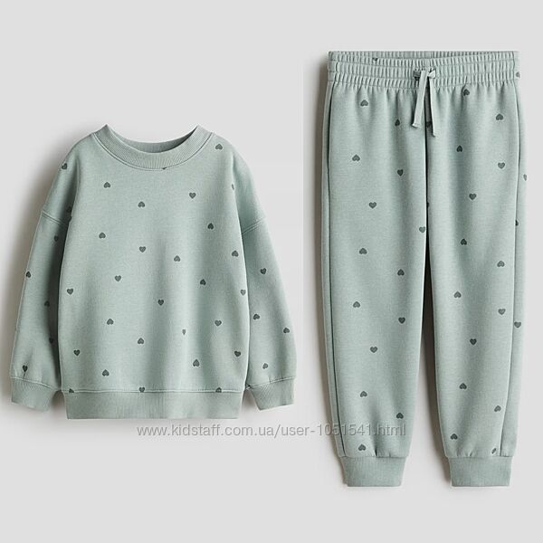 Комплект на байці сердечка від h&m ріст 134-140 см