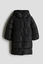 Пальто чорне від h&m ріст від 110 до 140 см