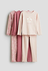 Піжама кольорова від h&m ріст від 98 до 140 см