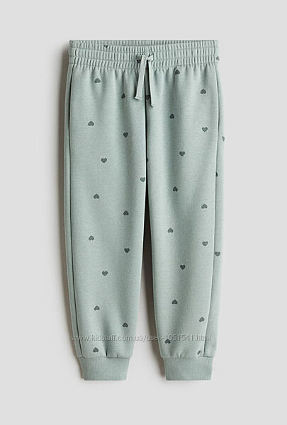 Джогери на байці для дівчат від h&m ріст від 104 до 140 см