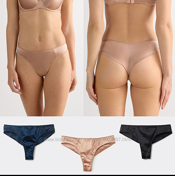 Жіночі шовкові трусики бразиліано intimissimi silk brazilian panties