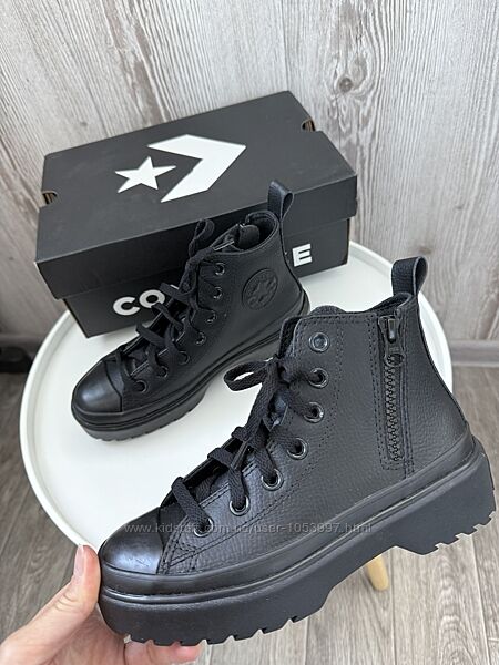Демісезонні чобітки converse на дівчинку р.33.5