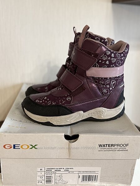 Geox сапожки для девочки 