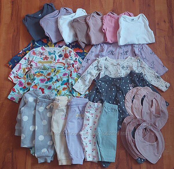 Комплект/ пакет речей для дівчинки 0-3міс