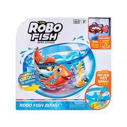 Набор Robo Alive Robo Fish Bowl Роборыбка в аквариуме 7126
