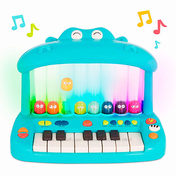 Музыкальная игрушка  Гиппопофон Battat свет, звук LB1650Z