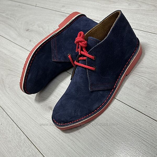 Классные Ботинки из натуральной замши, унисекс. Испания С 35-41р