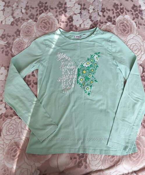 Футболка с длинным рукавом Blukids, 170 р.