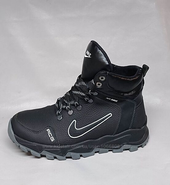 Зимові черевики 39,40 р Шкіра 