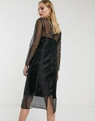 Крутое платье из органзы от Asos - европ. 36 или 8