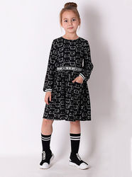 Трикотажное платье для девочки Mevis 3629 - 2 цвета в наличии