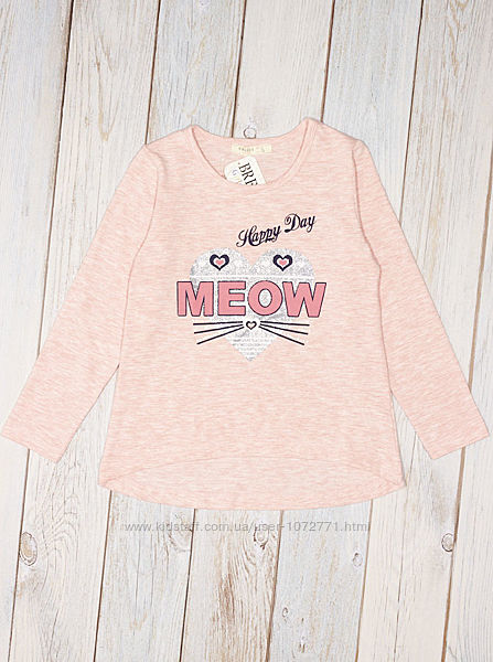 Реглан для девочки Breeze Meow 14888 - 3 цвета в наличии