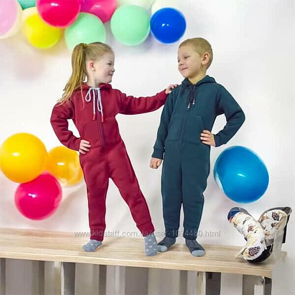 Теплые  ромперы