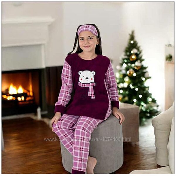 Теплые   пижамки  флис /махра