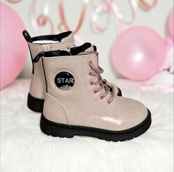 Ботинки демі на утепленні 26 р.