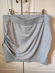 мініспідниця мініюбка в спортивному стилі трикотажна на р.48-50/ uk14