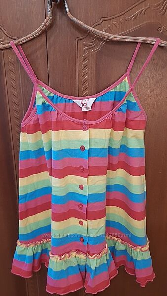 Поласатенькая маечка для девочки