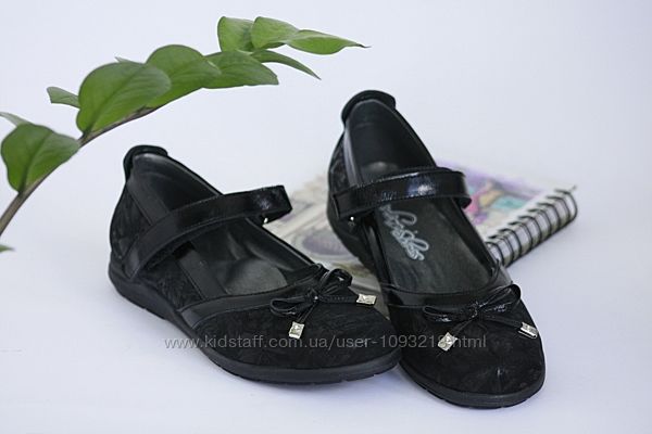  Туфлі Perlina 28PRINTBANT Черный