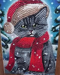 Вітальна листівка, алмазна мозаїка