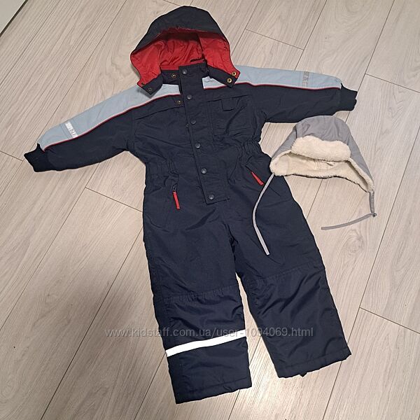 Зимовий комбінізон H&M і шапка Lassie