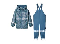 Дощовик комплект на флісі Lupilu Грязепруф, непромокайка, костюм від дощу