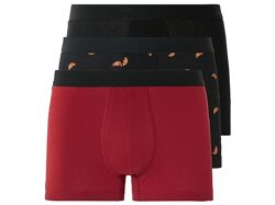 Боксери чоловічі Livergy 3 шт  бавовна, принт Круасани