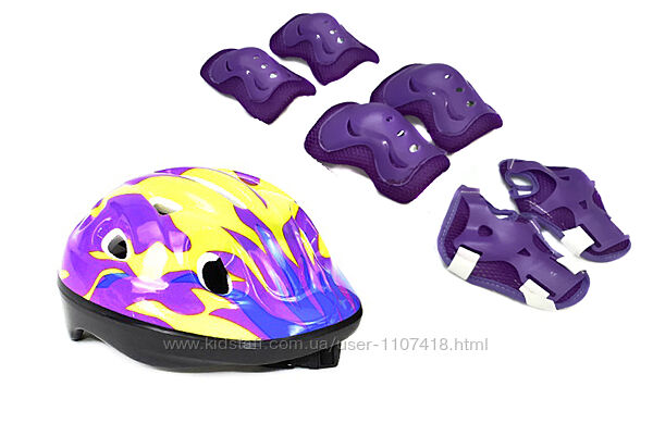 Шлем и защита для роликов, скейтов, велосипедов