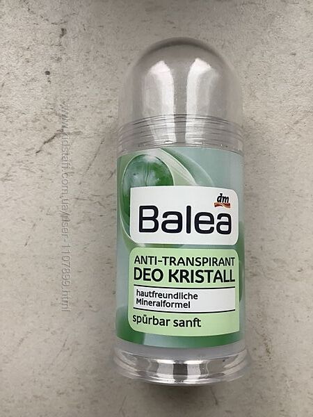 Минеральный дезодорант Balea, стик, унисекс.
