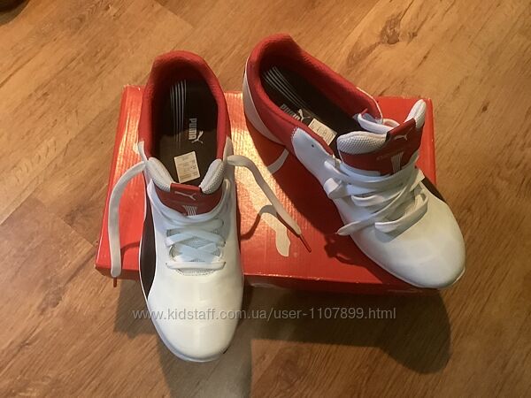Кроссовки производство PUMA, размер 46 европейский. Кожа.