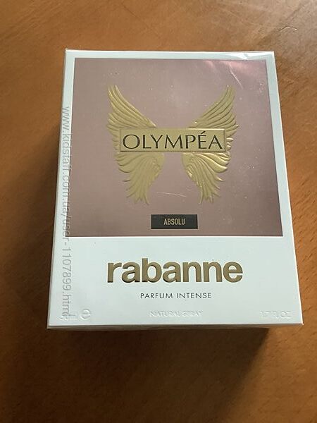 Парфумована вода  rabanne, OLYMPEA, absolu, ФранцIя.