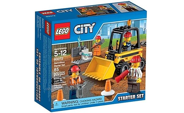 Lego city 60072 Стартовий будівельний набір лего