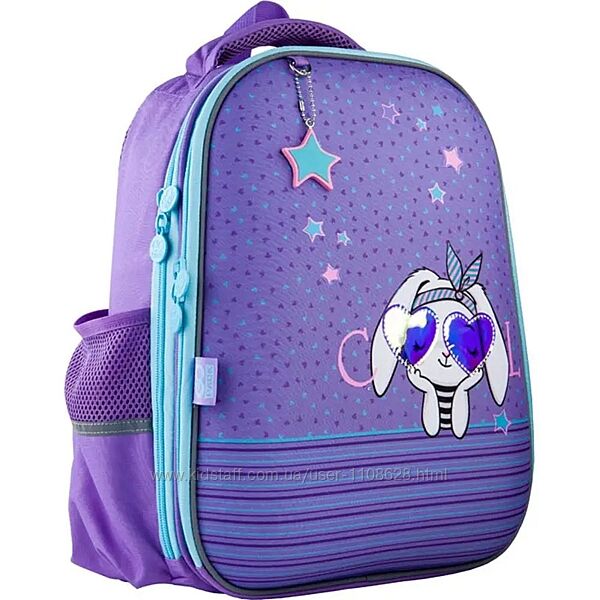 Рюкзак GoPack Education напівкаркасний Cool bunny кролик 6-10 років