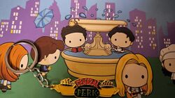 Брелок серіал Друзі Френдс двері, лобстер та central perk