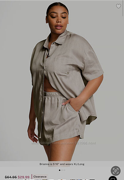 Піжама XL Victoria&acutes Secret Modal-Cotton Short Pajama Set