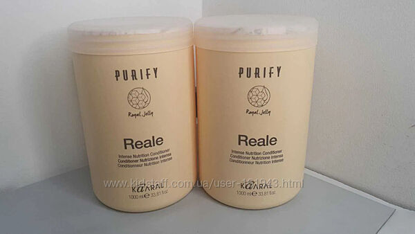 Крем-кондиціонер інтенсивний живильний Kaaral Purify Real Conditioner