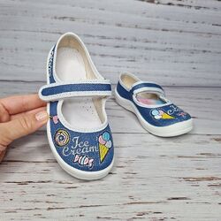 25-30р Капці тапочки для дівчинки Waldi 376-675