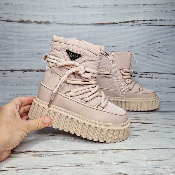 32-37р Зимові термочеревики для дівчинки Jong-Golf C40477-8