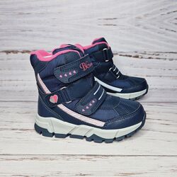 28-33р Зимові термочеревики для дівчинки B&G-Termo на мембрані HL24-16