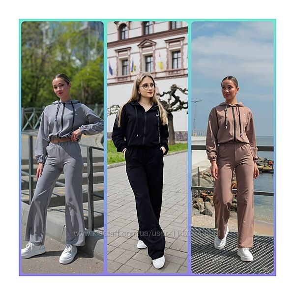 Акція 42-48р Спортивний костюм з турецької двонитки 732