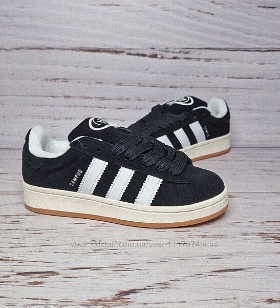 36-40р Замшеві кросівки Adidas Campus унісекс B603-1